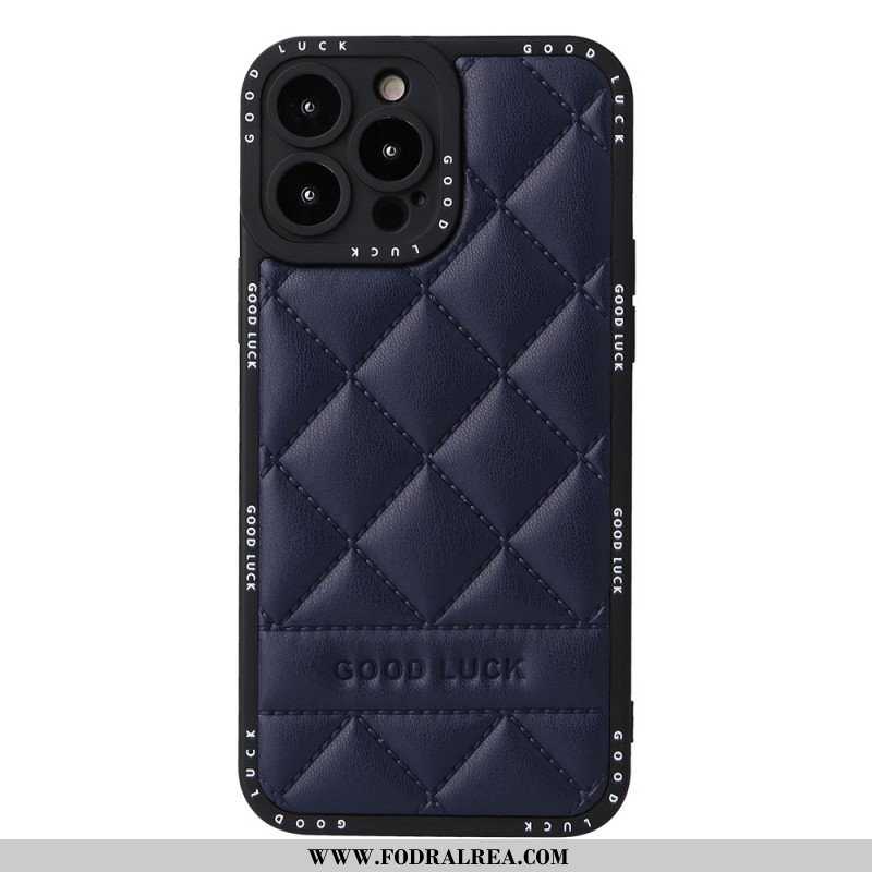 Skal iPhone 14 Pro Max Lycka Till Quilted