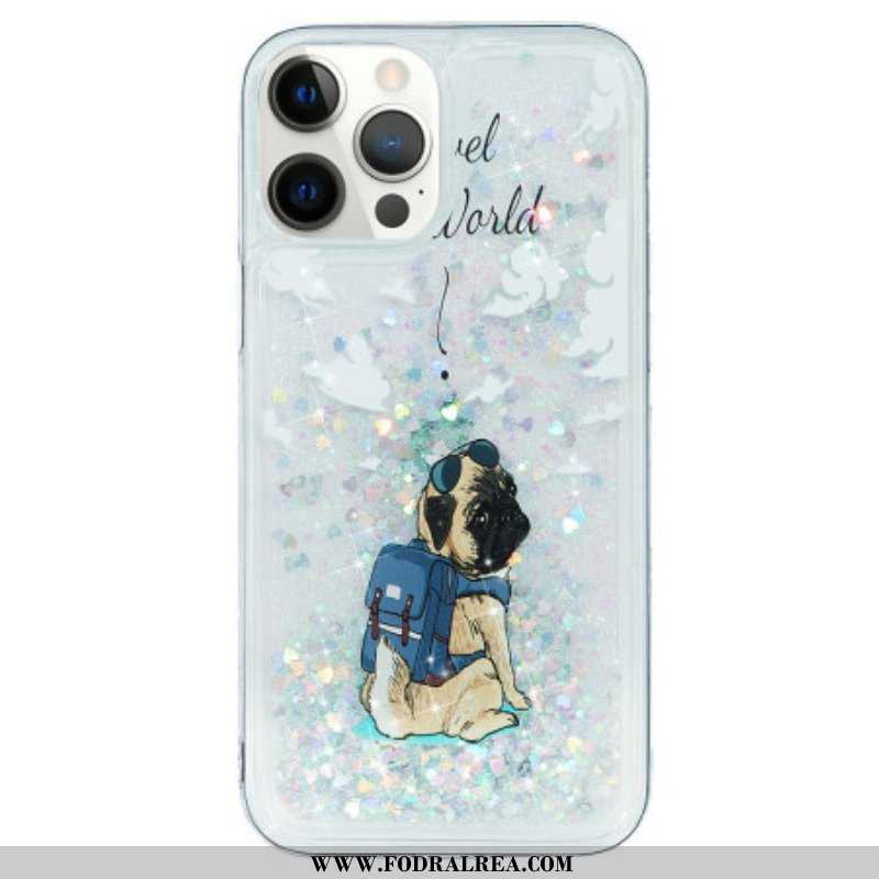 Skal iPhone 15 Pro Glitterhund