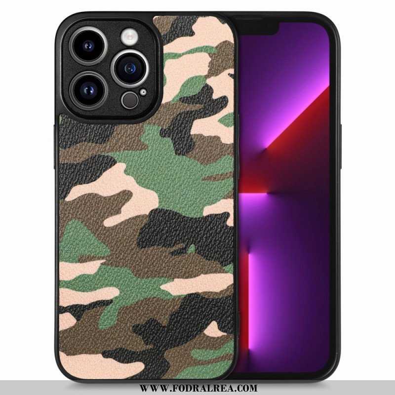 Skal iPhone 15 Pro Max Militärt Kamouflage