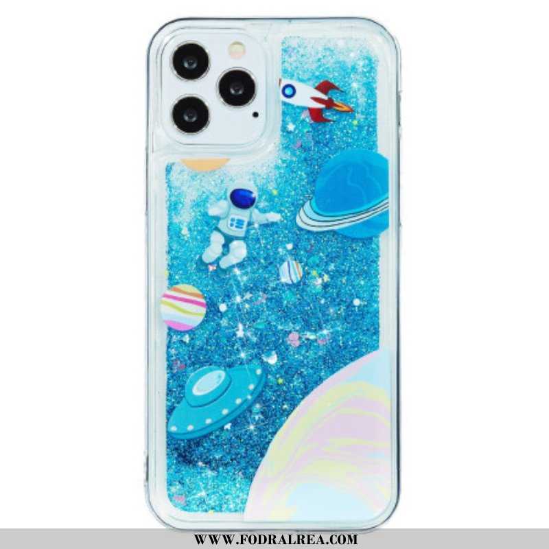 Skal iPhone 15 Pro Space Glitter