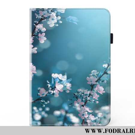 Case Samsung Galaxy Tab S9 Fe Plus Telefonfodral Plommonblomningar