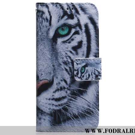 Fodral För Oppo Reno 12 5g Vit Tiger