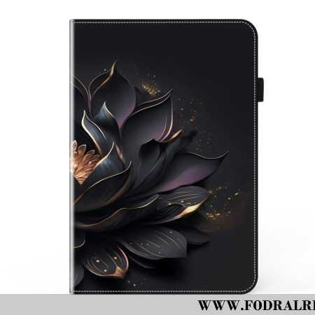 Fodral För Samsung Galaxy Tab S9 Fe Lila Lotus