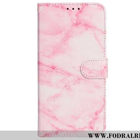 Fodral För iPhone 16 Plus Rosa Marmormönster