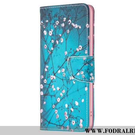 Fodral Oppo A98 5g Plommonblommor