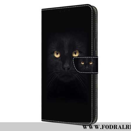 Fodral Oppo A98 5g Svart Katt