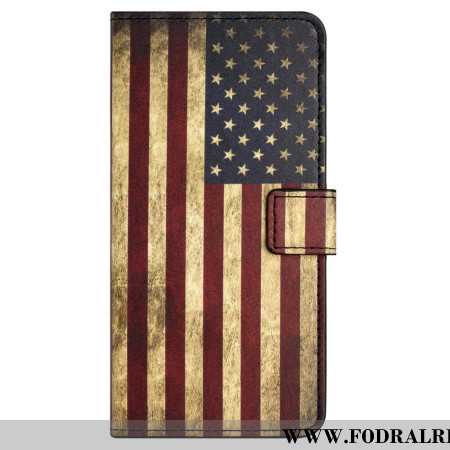 Fodral Samsung Galaxy S24 Fe Vintage Amerikansk Flagga