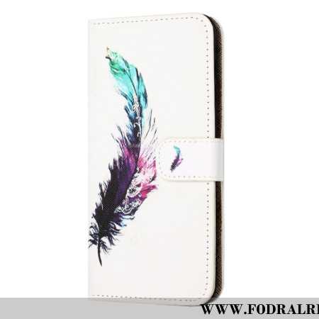 Fodral Xiaomi Redmi Note 13 4g Lanyard Feather