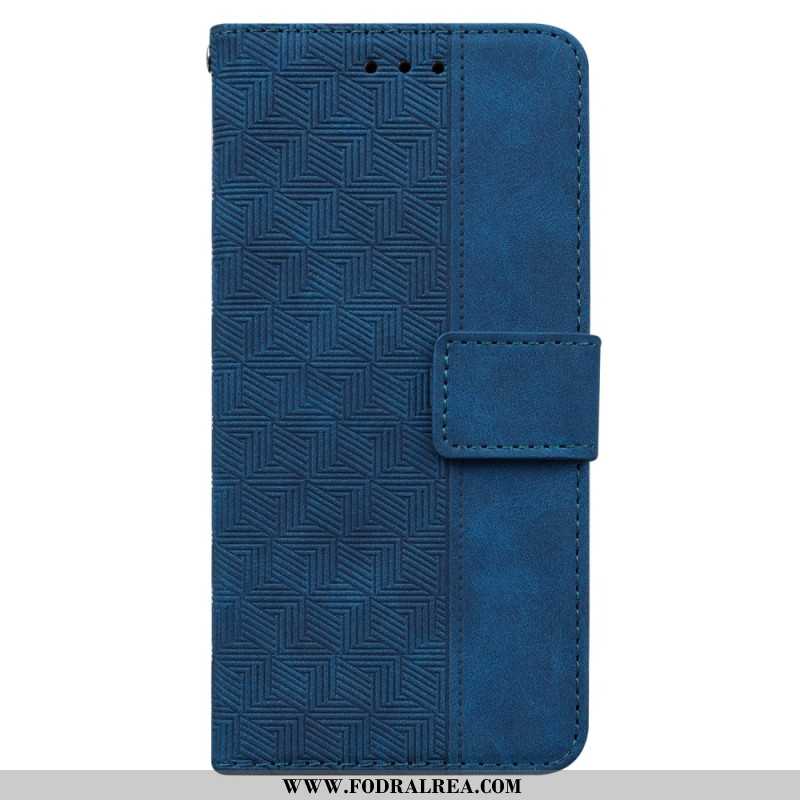 Fodral Xiaomi Redmi Note 13 5g Strappy Vävt Mönster