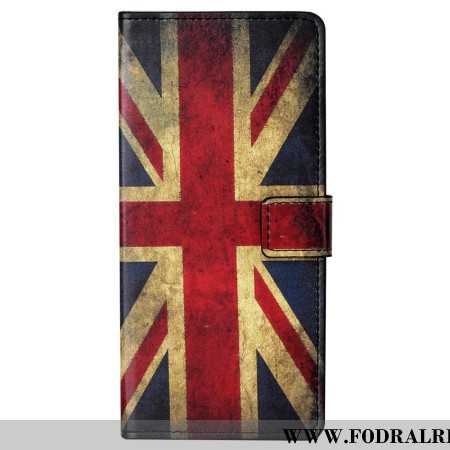 Fodral Xiaomi Redmi Note 13 Pro 5g Vintage Engelsk Flagga