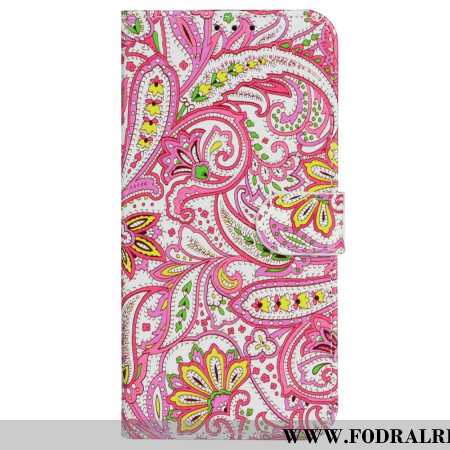 Fodral iPhone 16 Pro Floral Print Strappy