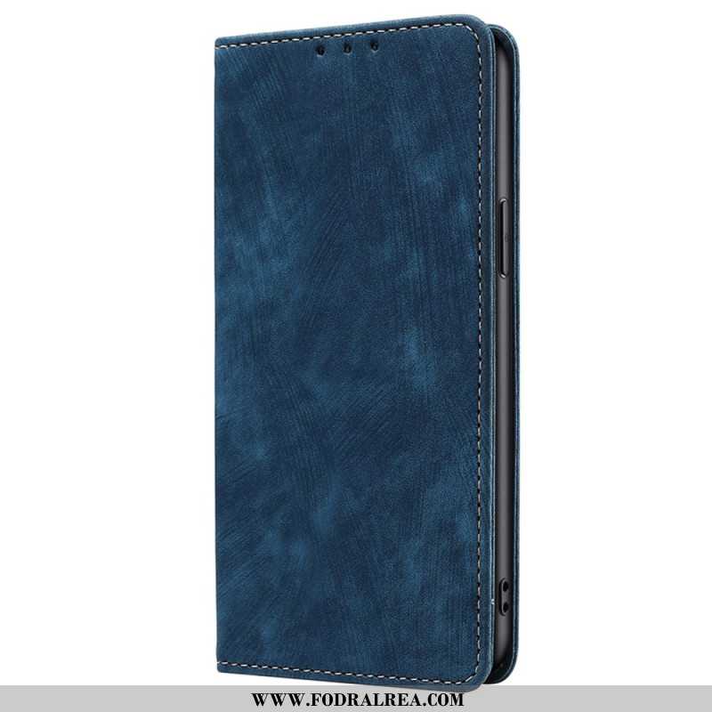 Folio-fodral Huawei Pura 70 Faux Leather Mocka Style Rfid-blockering