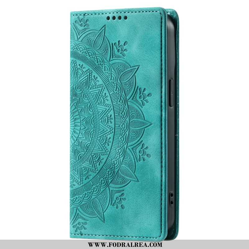 Folio-fodral Xiaomi Redmi Note 13 Pro 4g Mandala Mockaeffekt