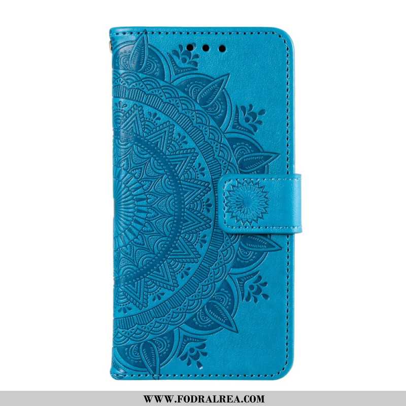 Läderfodral Xiaomi Redmi Note 13 5g Telefonfodral Mandala Sön