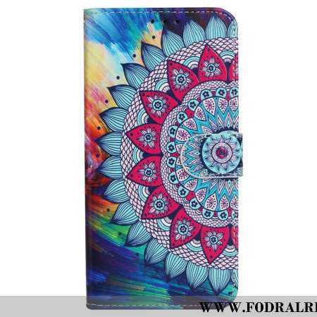 Läderskal Fodral Xiaomi 14t Mandala Premium