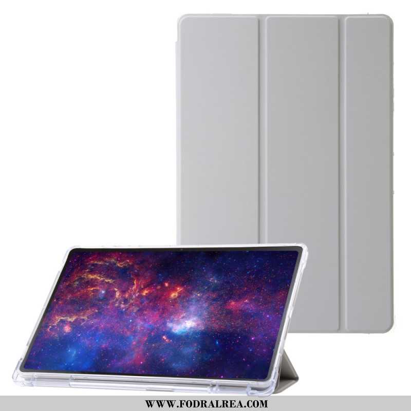 Samsung Galaxy Tab S9 Plus Tri-fold Transparent Baksida