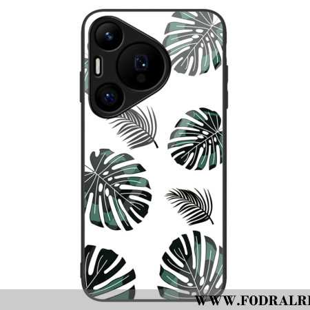 Skal För Huawei Pura 70 Lövverk Av Härdat Glas