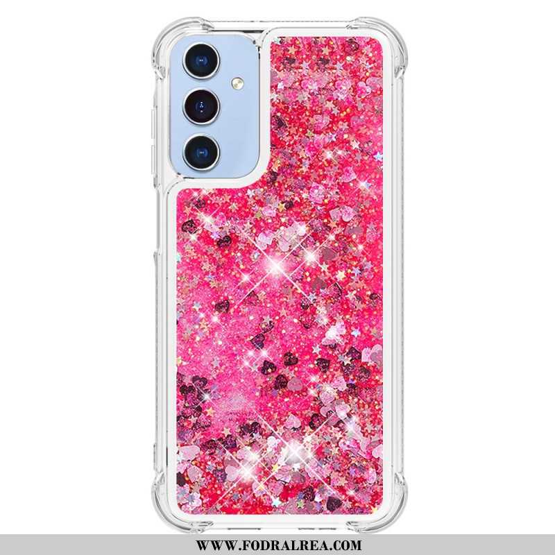 Skal För Samsung Galaxy A15 5g Glitter Design