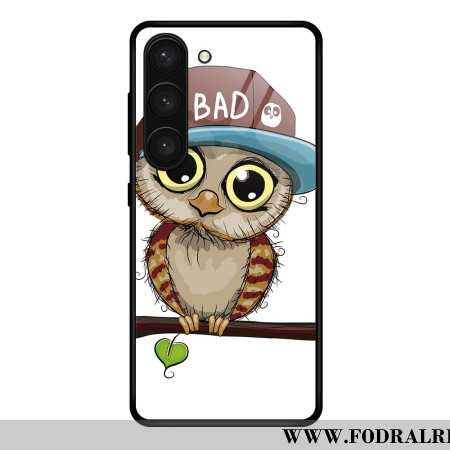 Skal För Samsung Galaxy S24 Plus 5g Bad Hibou Härdat Glas