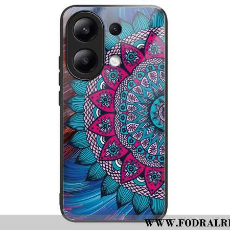 Skal För Xiaomi Redmi Note 13 4g Mandala Härdat Glas