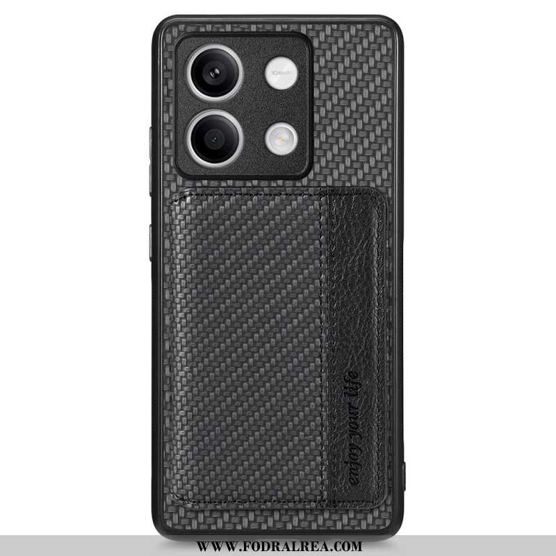 Skal För Xiaomi Redmi Note 13 5g Carbon Fiber Texture Korthållare