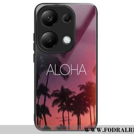 Skal För Xiaomi Redmi Note 13 Pro 4g Aloha Härdat Glas