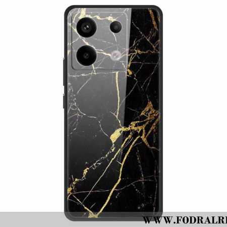 Skal För Xiaomi Redmi Note 13 Pro 5g Guldkorn Härdat Glas