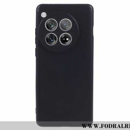 Skal Oneplus 12 5g Telefonfodral Svart Silikon