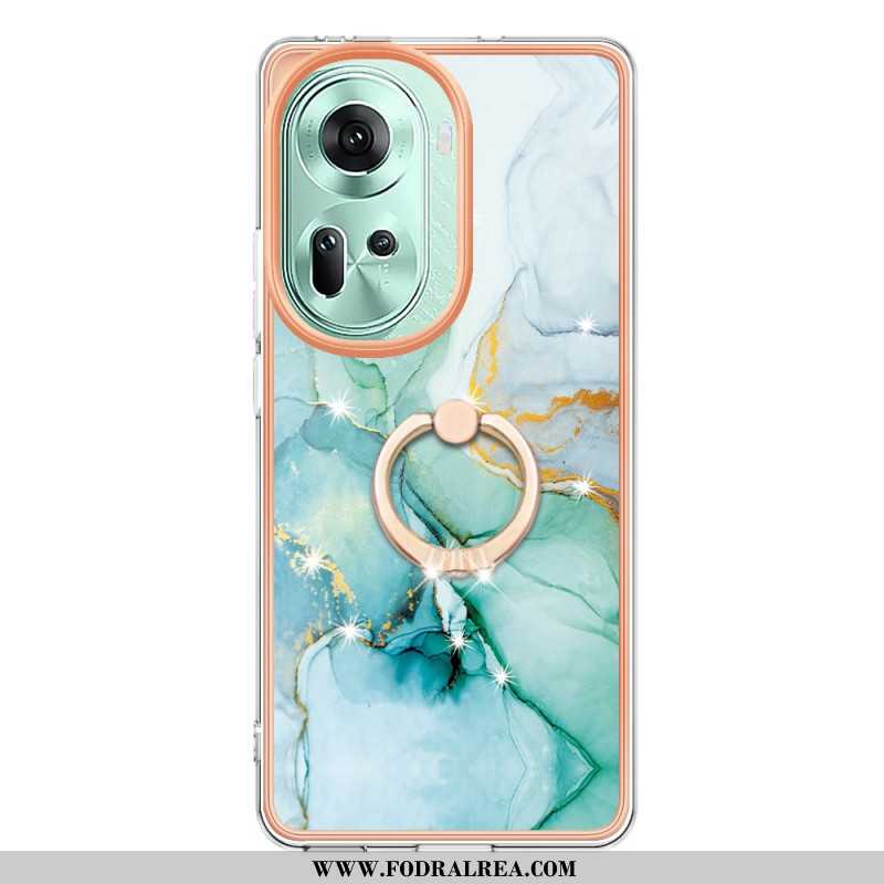 Skal Oppo Reno 11 5g Marble Design Support Ring