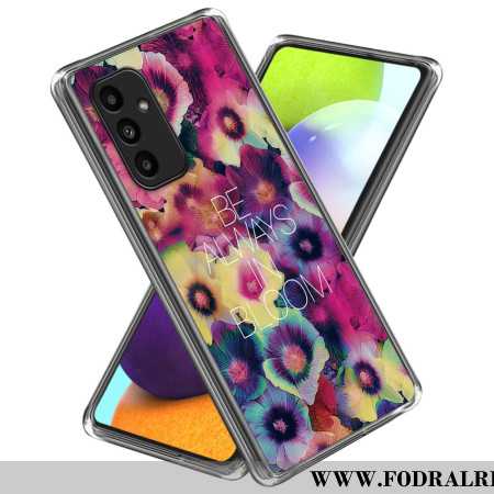 Skal Samsung Galaxy A15 5g Telefonfodral Färgglada Blommor