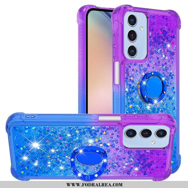 Skal Samsung Galaxy A15 5g Telefonfodral Glitter Gradient Support Ring