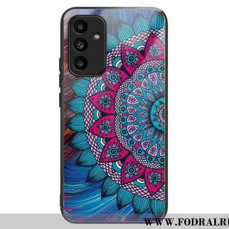 Skal Samsung Galaxy A15 5g Telefonfodral Mandala Härdat Glas