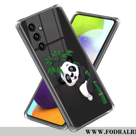 Skal Samsung Galaxy A15 Telefonfodral Panda Och Bambu Mönsterfodral