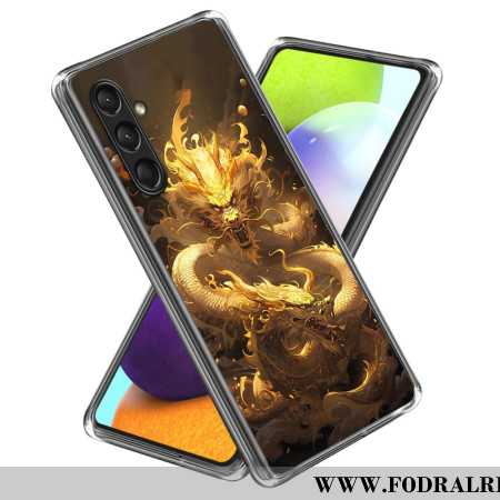 Skal Samsung Galaxy A16 5g Telefonfodral Gyllene Drake