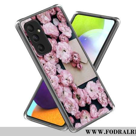 Skal Samsung Galaxy A55 5g Rosa Blommor