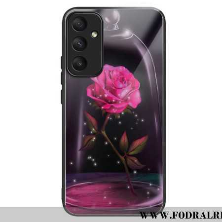 Skal Samsung Galaxy A55 5g Rosa Härdat Glas