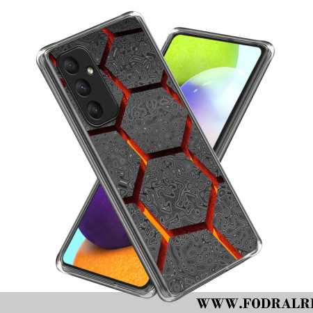 Skal Samsung Galaxy A55 5g Telefonfodral Geometrisk Mörk