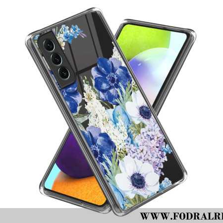 Skal Samsung Galaxy S24 5g Genomskinliga Blommor