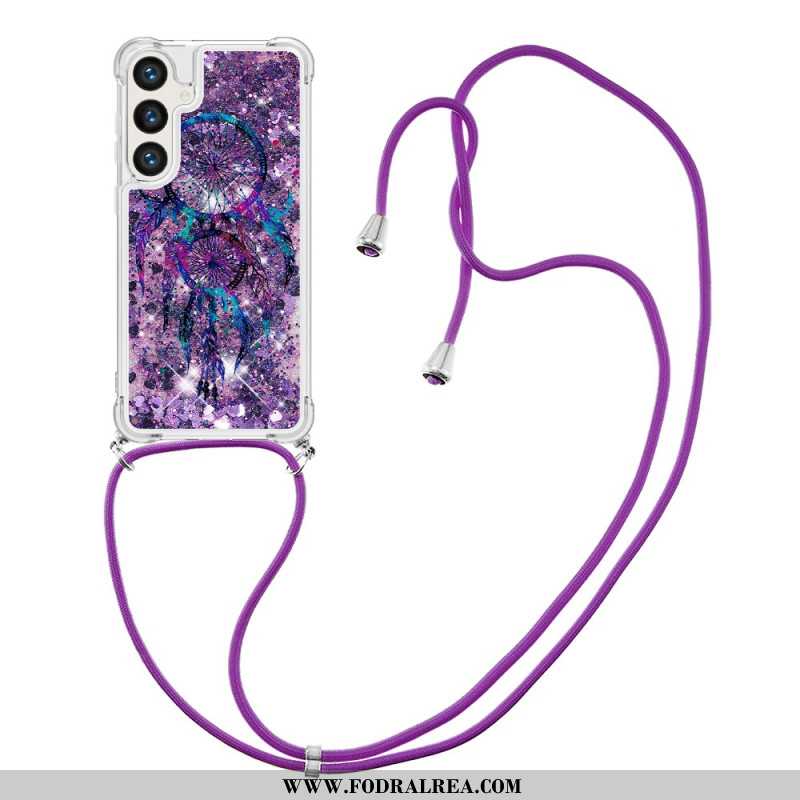 Skal Samsung Galaxy S24 5g Sequined Cord Fun Series