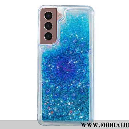 Skal Samsung Galaxy S24 Plus 5g Flytande Glitter Och Mandala