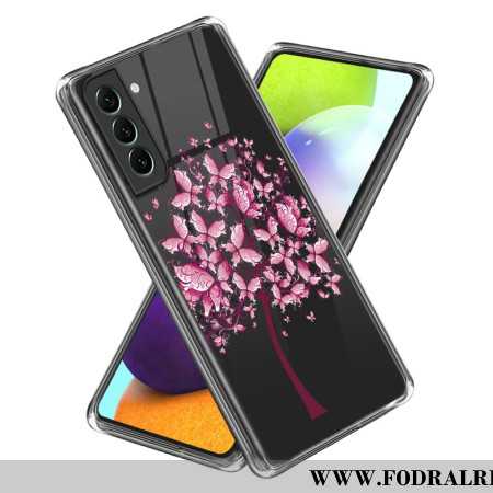 Skal Samsung Galaxy S24 Plus 5g Telefonfodral Rosa Blommor