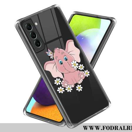 Skal Samsung Galaxy S24 Plus 5g Telefonfodral Rosa Elefant