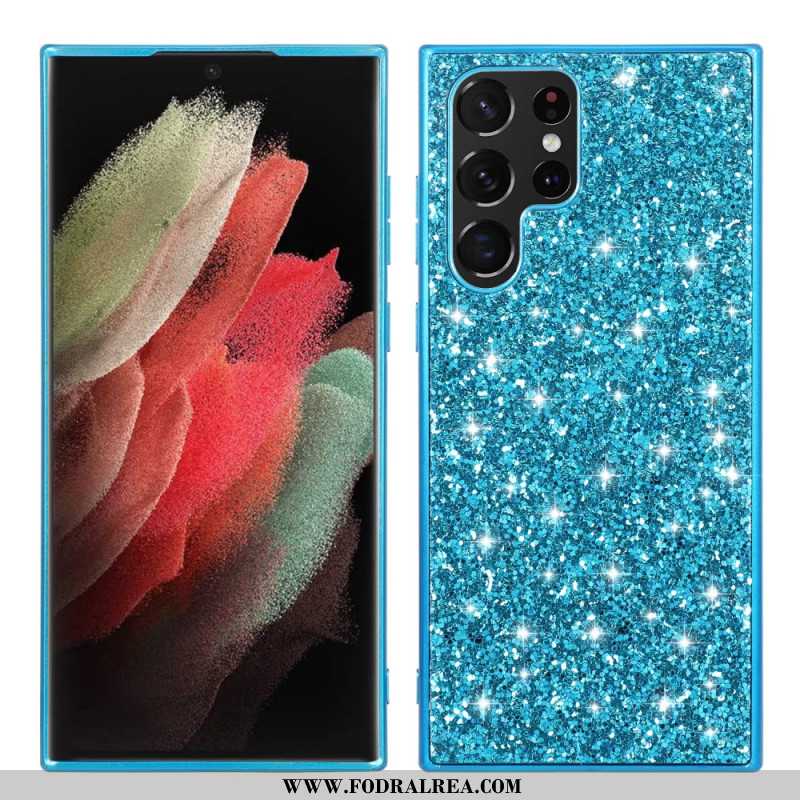 Skal Samsung Galaxy S24 Ultra 5g Telefonfodral Glittrande Glitter