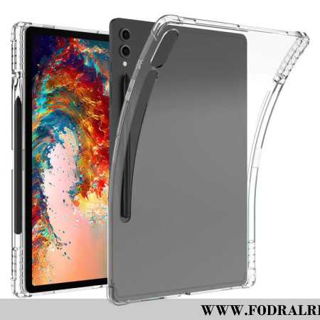 Skal Samsung Galaxy Tab S9 Plus Transparent Med Förstärkta Hörn Och Pennhållare