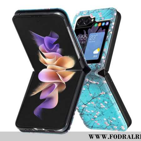 Skal Samsung Galaxy Z Flip 6 Telefonfodral Plommonblomningar