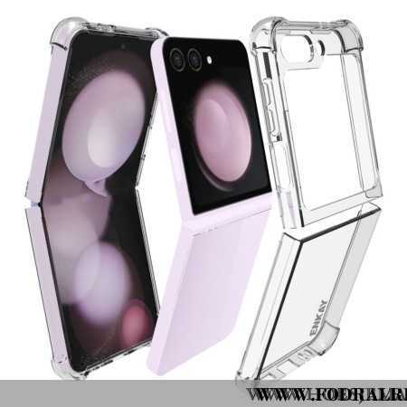 Skal Samsung Galaxy Z Flip 6 Telefonfodral Transparent Enkay Förstärkta Hörn