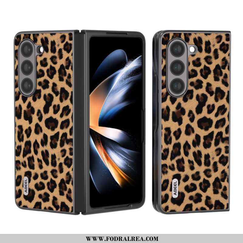 Skal Samsung Galaxy Z Fold 5 Telefonfodral Leopard Abeel