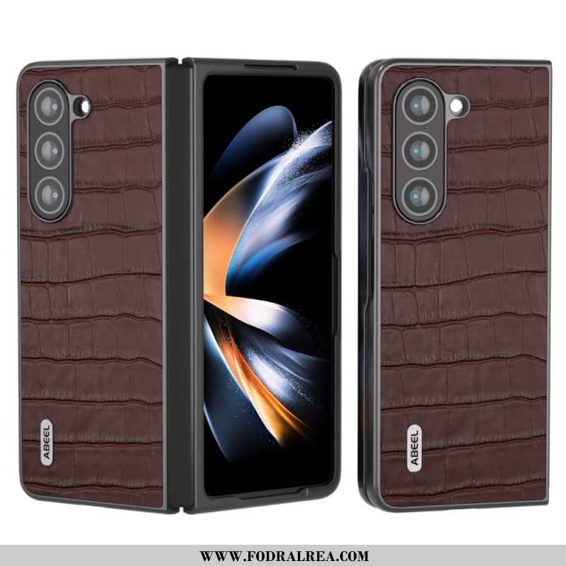 Skal Samsung Galaxy Z Fold 6 Crcodile Texture Abeel