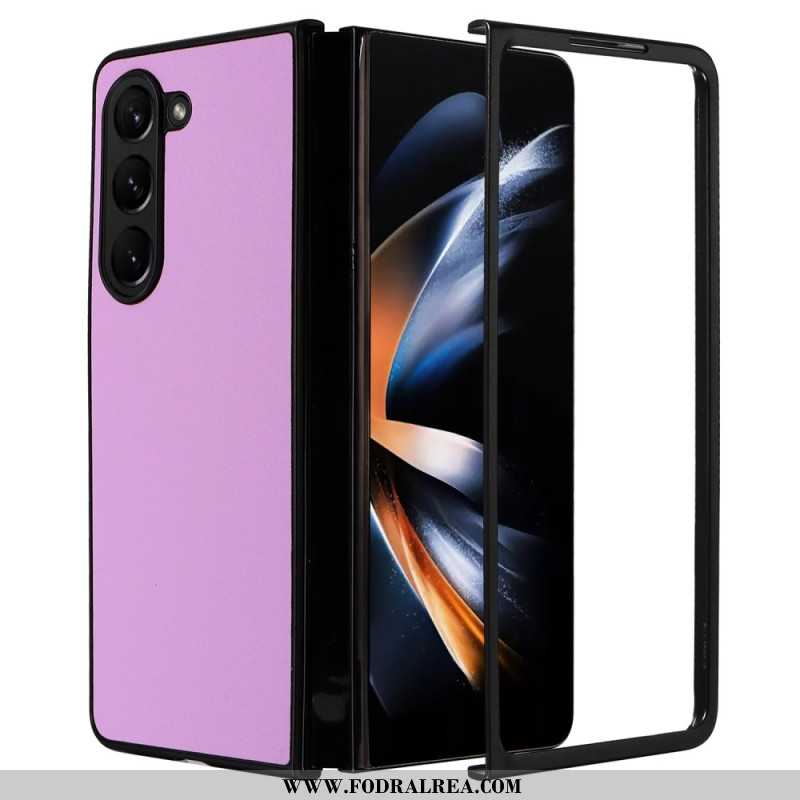 Skal Samsung Galaxy Z Fold 6 Lädereffekt