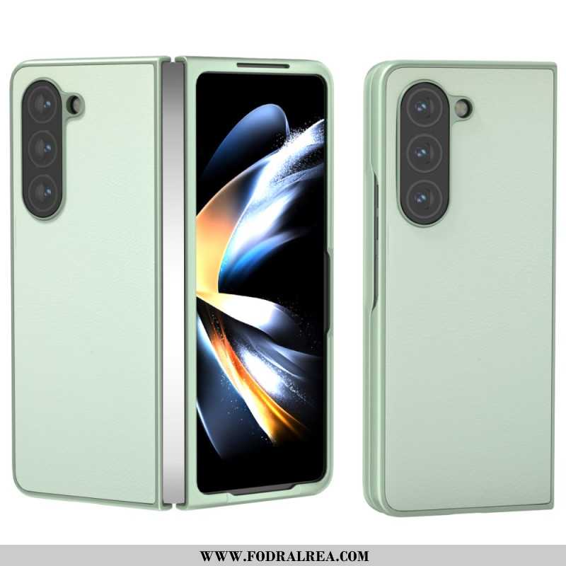 Skal Samsung Galaxy Z Fold 6 Lädereffekt